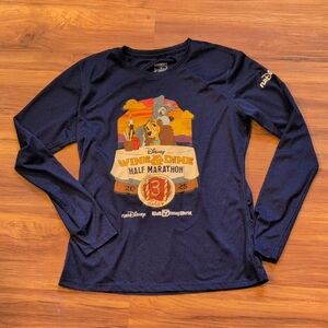 2025 Wine And Dine Half Marathon Run Disney Lady In The Tramp Long Sleeve